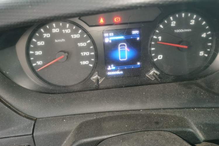 Used Iveco Eurocargo  Odometer Close Up