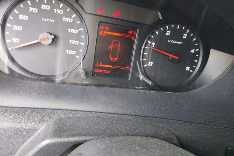 Used Iveco Eurocargo  Odometer Close Up