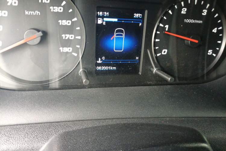 Used Iveco Eurocargo  Odometer Close Up