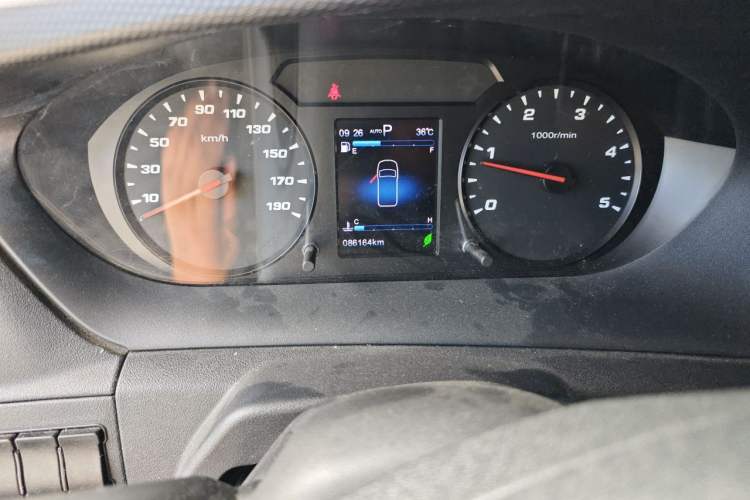 Used Iveco Eurocargo  Odometer Close Up