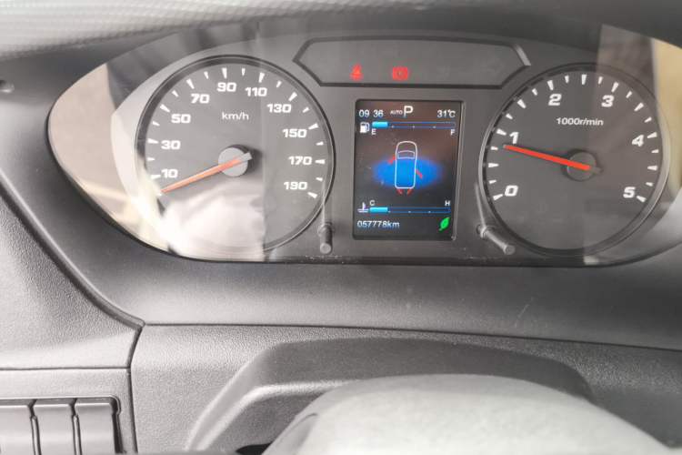 Used Iveco Eurocargo  Odometer Close Up