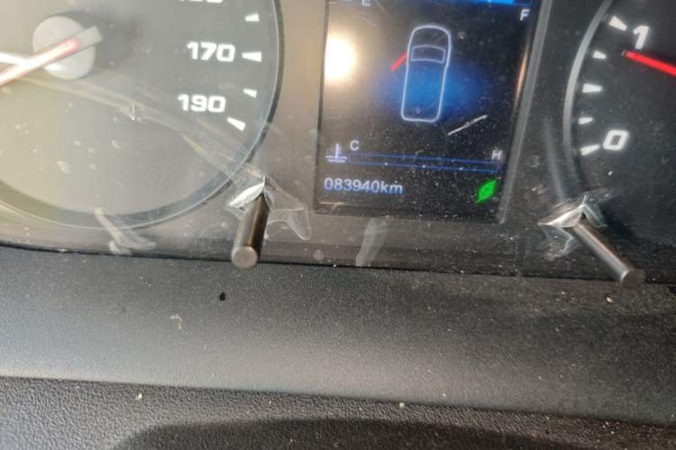 Used Iveco Eurocargo  Odometer Close Up