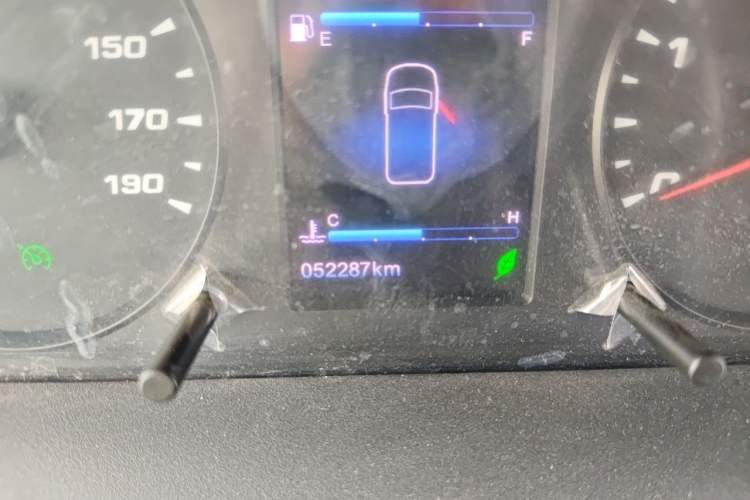 Used Iveco Eurocargo  Odometer Close Up
