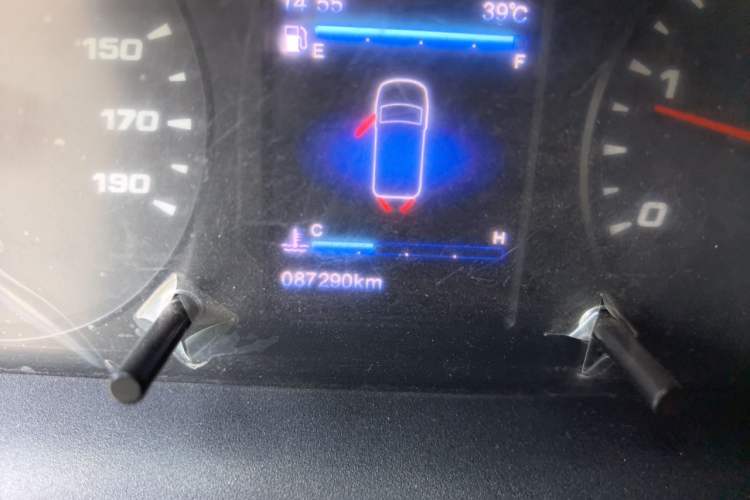 Used Iveco Eurocargo  Odometer Close Up