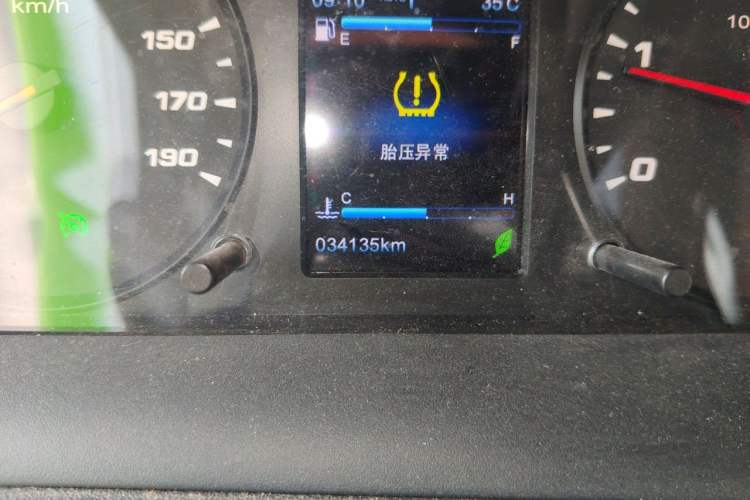 Used Iveco Eurocargo  Odometer Close Up