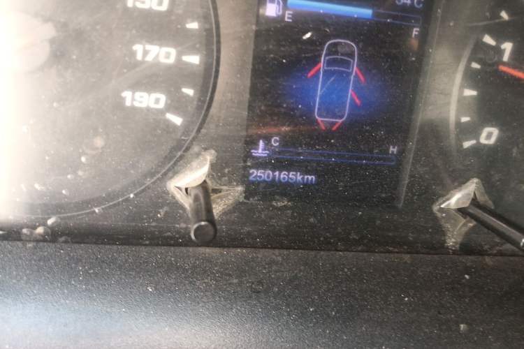 Used Iveco Eurocargo  Odometer Close Up