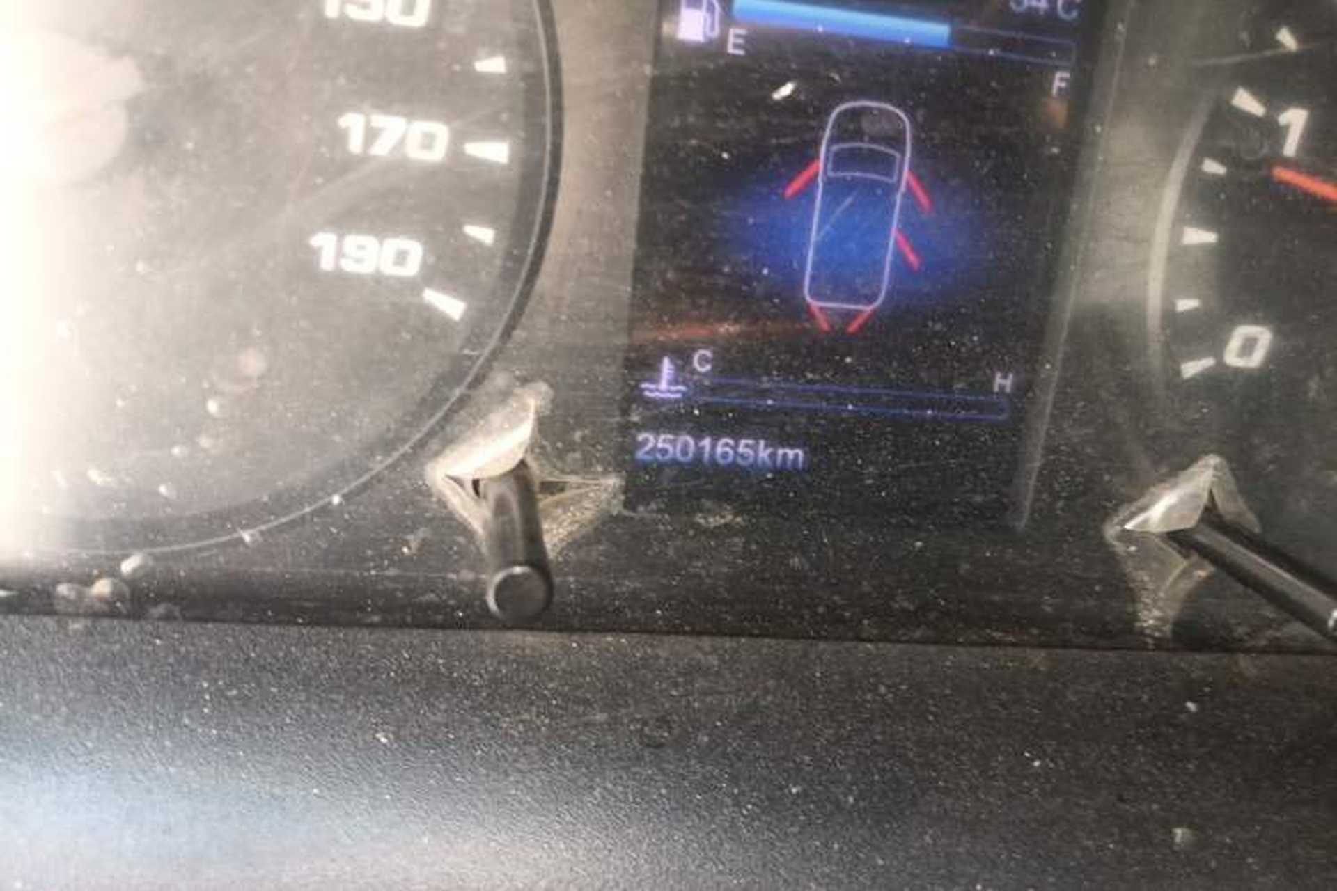 Used Iveco Eurocargo  Odometer Close Up