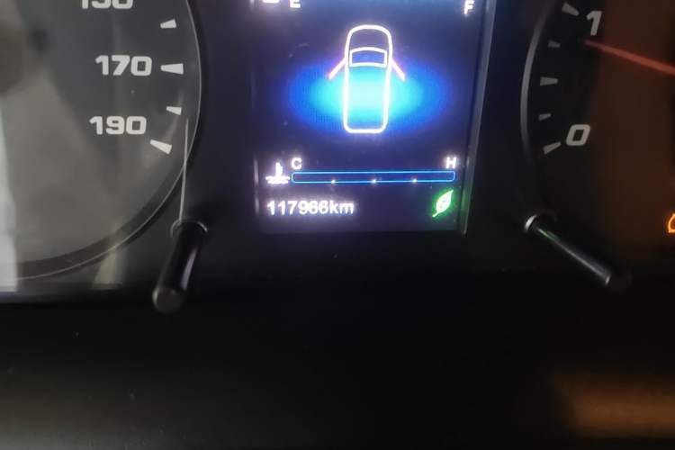 Used Iveco Eurocargo  Odometer Close Up