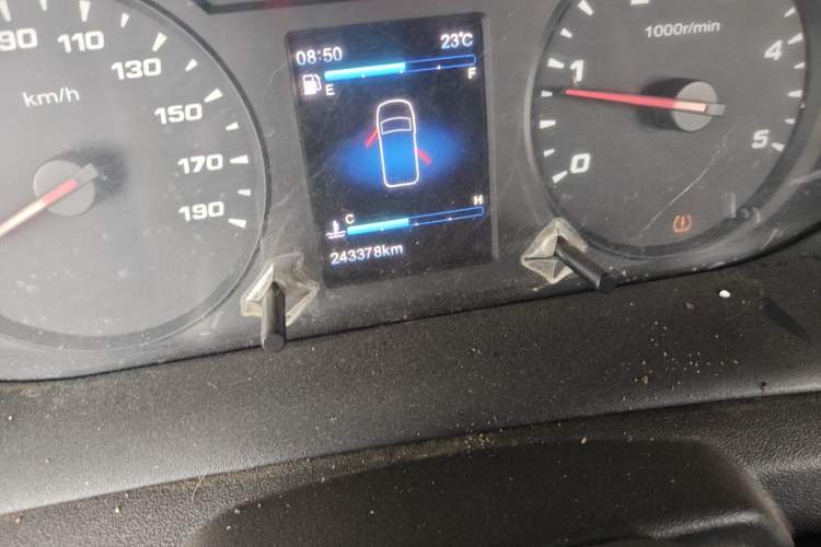 Used Iveco Eurocargo  Odometer Close Up