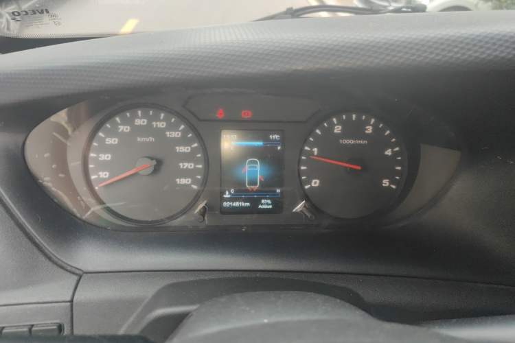 Used Iveco Eurocargo 2021 2.0T Manual Super Rui Long Wheelbase Short Overhang High Roof Side-Sliding Door F1A Instrument Cluster