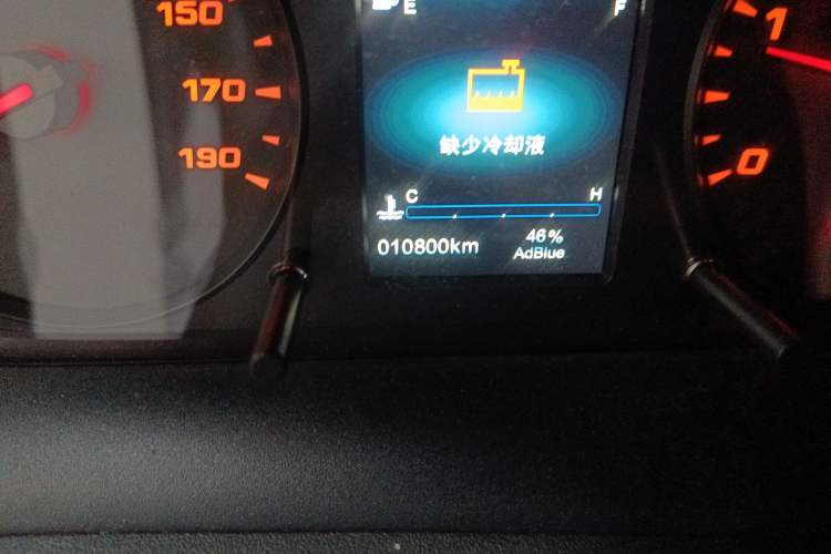 Used Iveco Eurocargo 2021 2.0T Manual Super-Rui Short Wheelbase Low-Roof Side-Hinged Door F1A Odometer Close Up