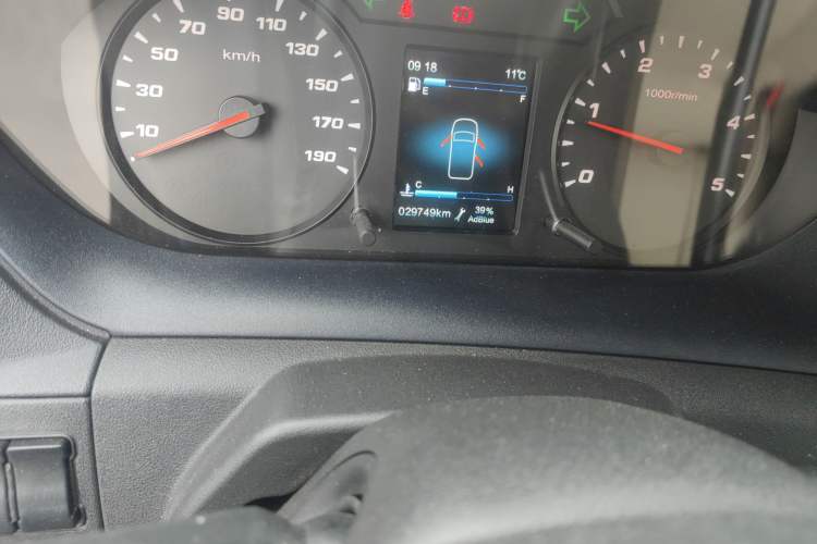 Used Iveco Eurocargo 2021 2.0T Manual Super-Rui Short Wheelbase Low-Roof Side-Hinged Door F1A Odometer Close Up