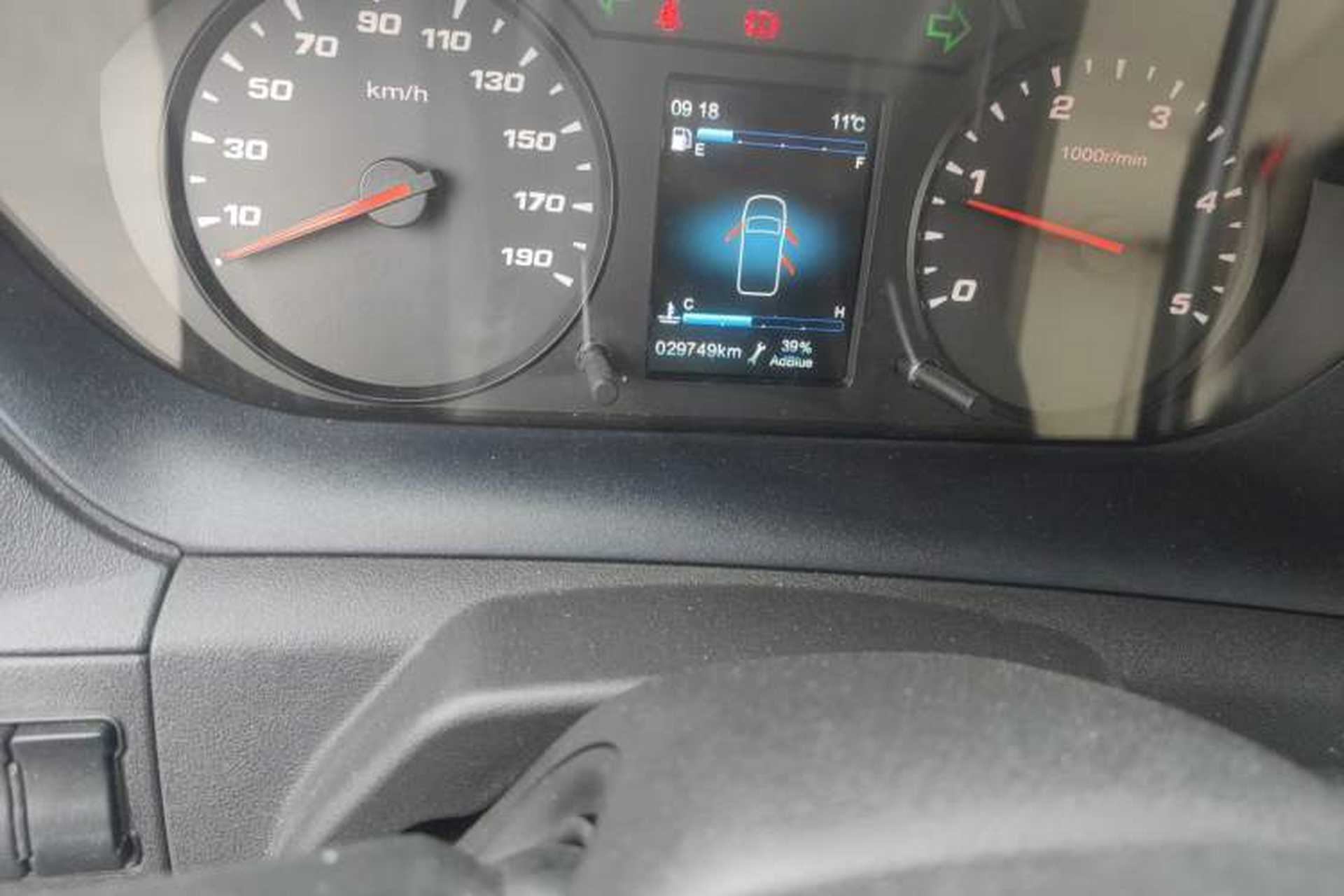 Used Iveco Eurocargo 2021 2.0T Manual Super-Rui Short Wheelbase Low-Roof Side-Hinged Door F1A Odometer Close Up
