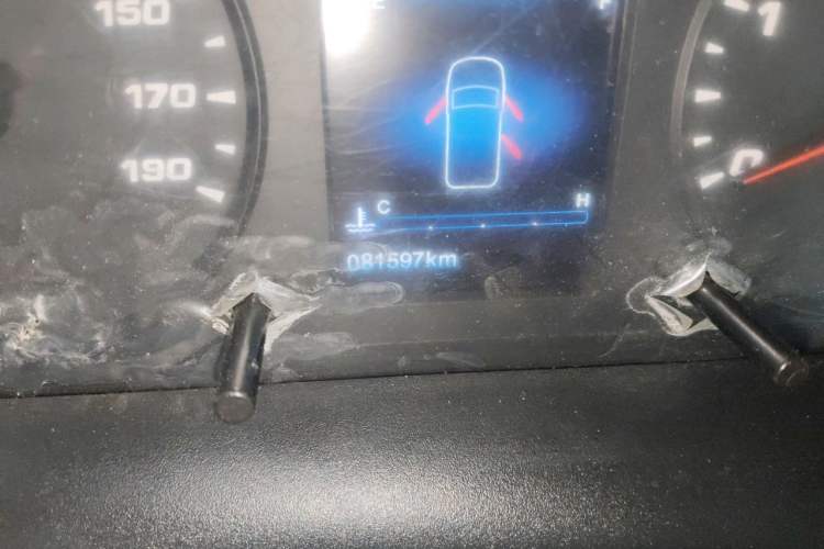 Used Iveco Eurocargo  Odometer Close Up