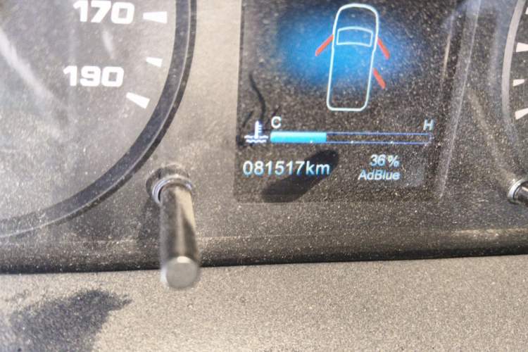 Used Iveco Eurocargo 2021 2.0T Manual Super Rui Long Wheelbase Short Overhang High Roof Side-Sliding Door F1A Odometer Close Up