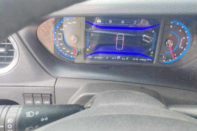 Used Iveco Eurocargo  Odometer Close Up