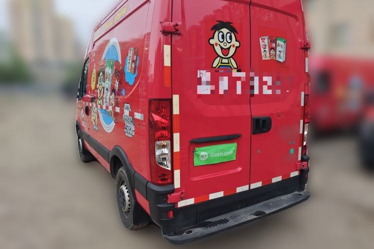 Used Iveco Eurocargo 2021 2.0T Manual Yunrui Short Wheelbase High-Roof Side-Swing Door F1A Rear Left 45 Deg