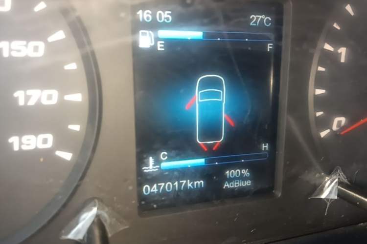 Used Iveco Eurocargo 2021 2.0T Manual Super-Rui Short Wheelbase Low-Roof Side-Hinged Door F1A Instrument Cluster