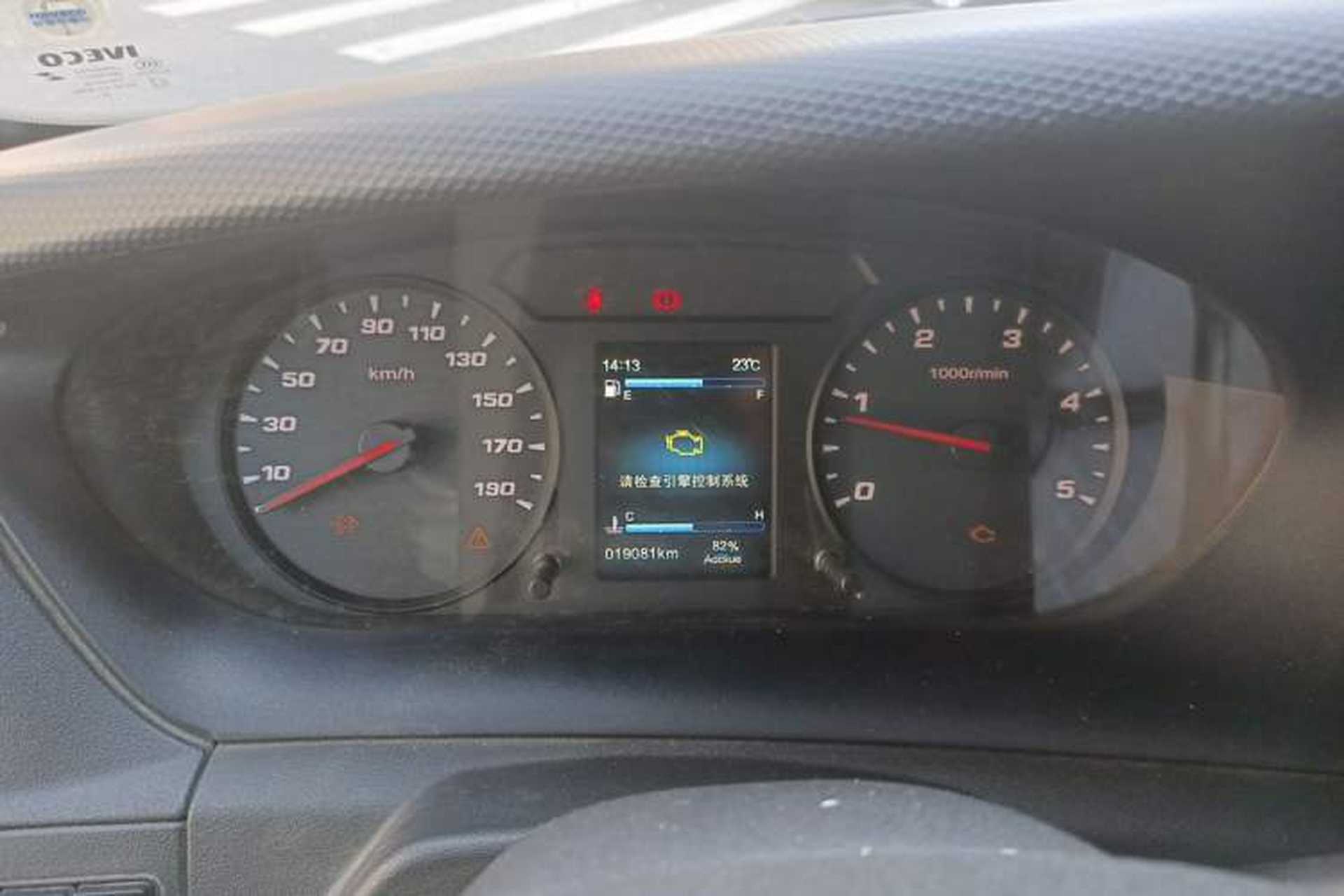 Used Iveco Eurocargo 2021 2.0T Manual Super-Rui Short Wheelbase Low-Roof Side-Hinged Door F1A Instrument Cluster