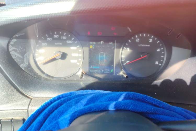 Used Iveco Eurocargo 2021 3.0T Automatic Chao Rui Short Wheelbase Low-Roof Side-Sliding Door F1C Instrument Cluster