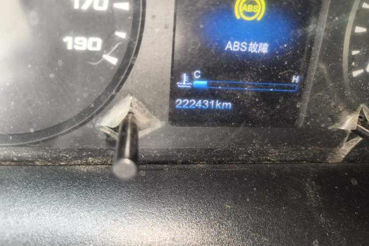 Used Iveco Eurocargo  Odometer Close Up