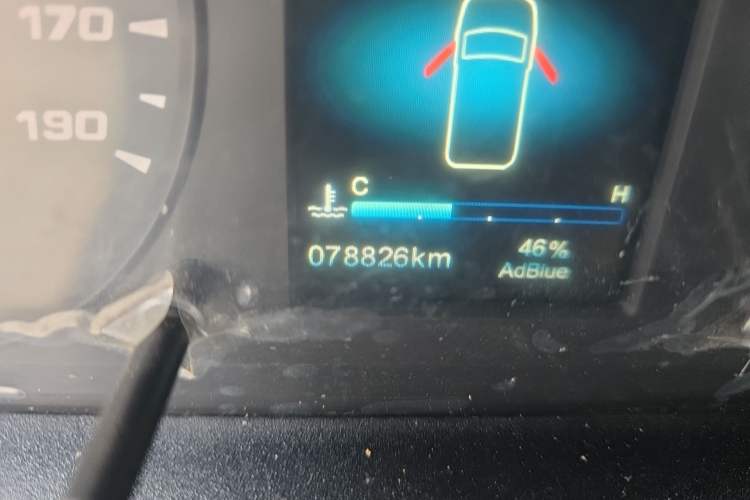 Used Iveco Eurocargo 2021 2.0T Manual Super-Rui Long Wheelbase Short Overhang High Roof Manual Doors F1A Odometer Close Up