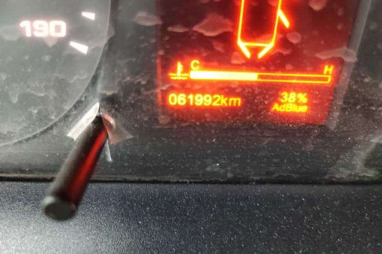Used Iveco Eurocargo 2021 2.0T Manual - Yunrui Short Wheelbase Low-Roof Manual Door F1A Odometer Close Up