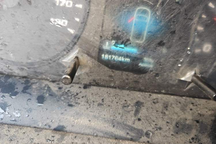 Used Iveco Eurocargo  Odometer Close Up