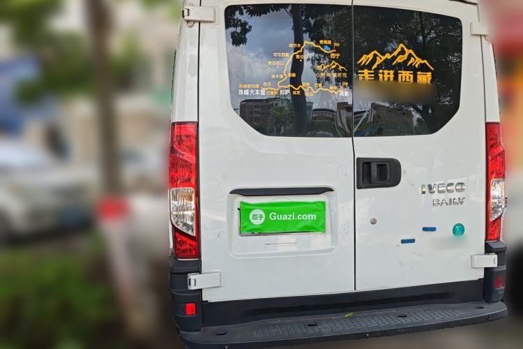 Used Iveco Eurocargo 2021 3.0T Automatic Chao Rui Short Wheelbase Low-Roof Side-Sliding Door F1C Rear Left 45 Deg
