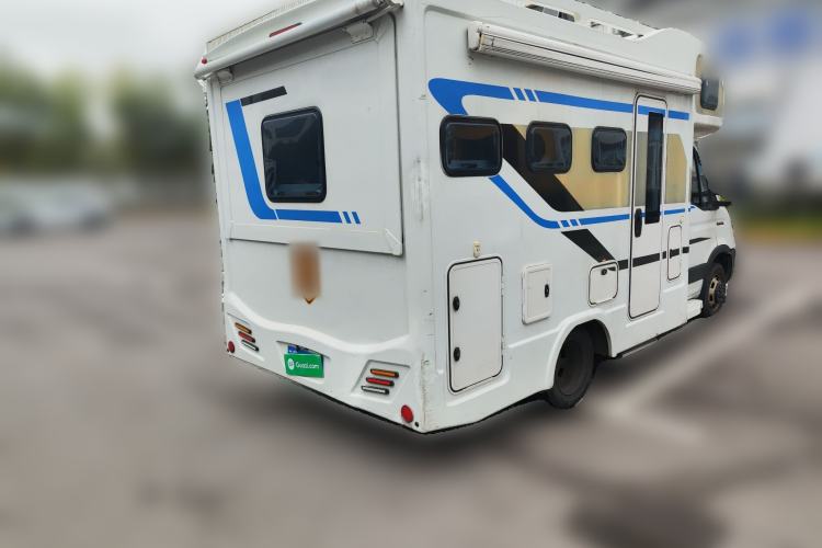 Used Iveco Eurocargo 2021 3.0T Automatic M1 Dedicated Platform Long Wheelbase High Roof Side-Sliding Doors F1C Rear Right 45 Deg