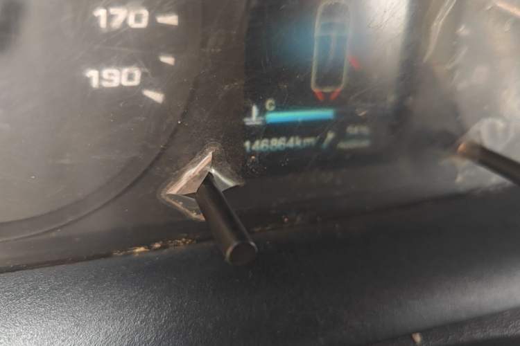 Used Iveco Eurocargo  Odometer Close Up