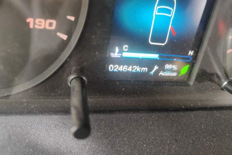 Used Iveco Eurocargo  Odometer Close Up