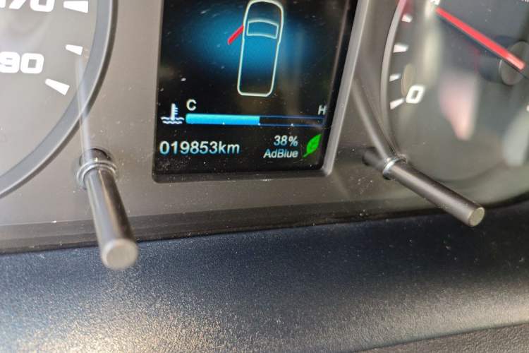 Used Iveco Eurocargo  Odometer Close Up