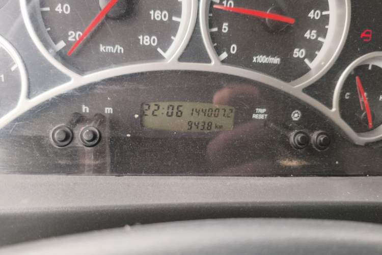 Used Iveco Power Daily  Odometer Close Up