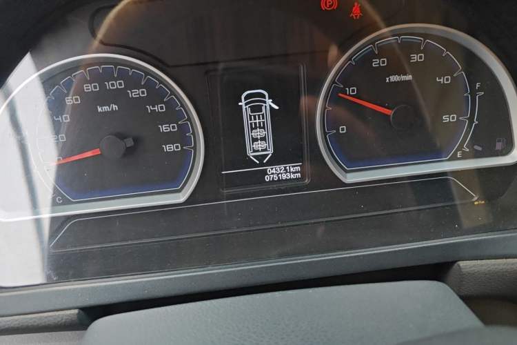 Used Iveco Power Daily  Odometer Close Up