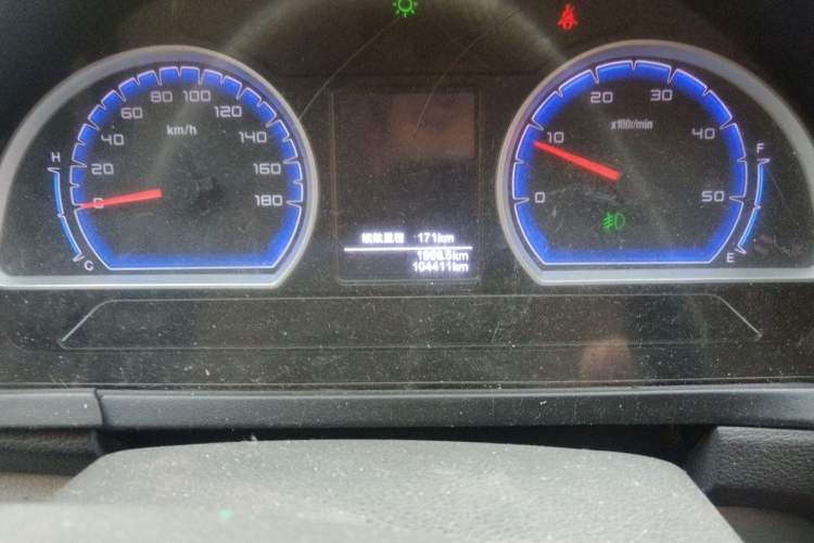 Used Iveco Power Daily  Odometer Close Up