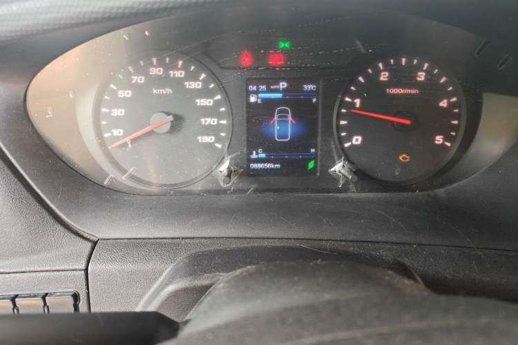 Used Iveco Power Daily  Odometer Close Up