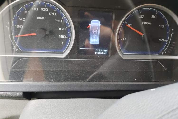 Used Iveco Turin  Odometer Close Up