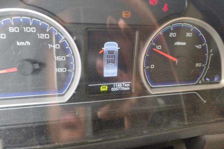 Used Iveco Turin  Odometer Close Up