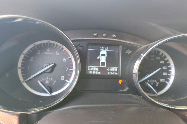 Used JAC 2019 2.0T Gasoline 4x4 Prestige Version Standard Double Cabin HFC4GA3-4D Odometer Close Up