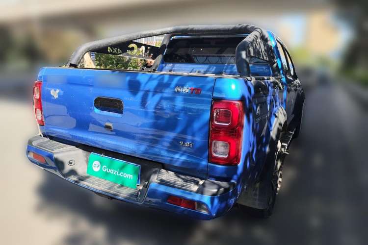 Used JAC 2019 2.0T Gasoline 4x4 Prestige Version Standard Double Cabin HFC4GA3-4D Rear Right 45 Deg
