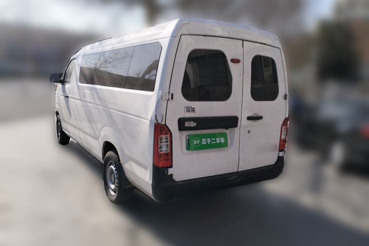 Used JAC Group Blue Cat 2025 Chongqing Innovision 50.38kWh Passenger Version 6 Seats Rear Left 45 Deg