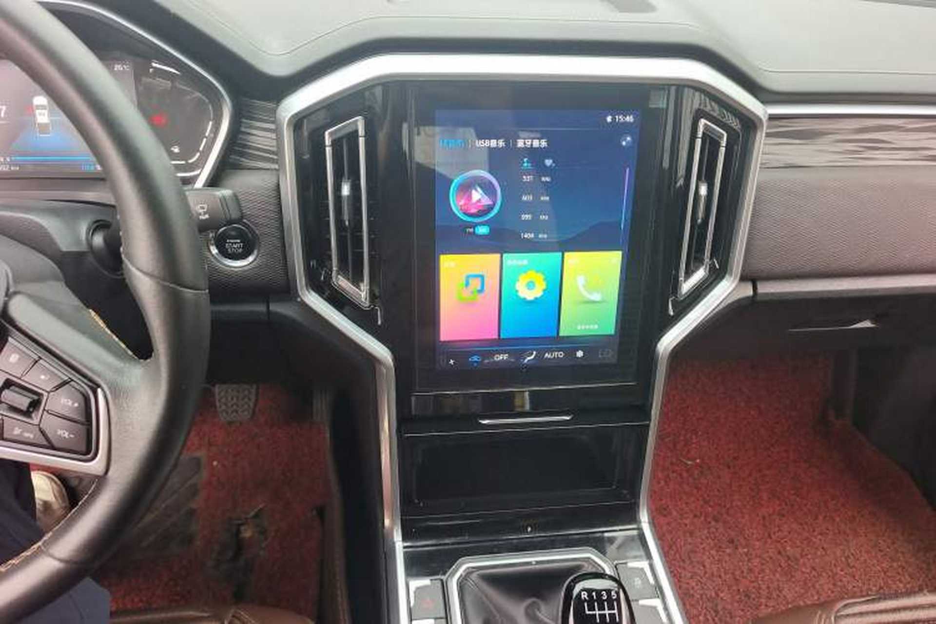 Used JAC Group Hantoo 2021 2.0T Commercial Version Manual Diesel Two-Wheel Drive Elite Trim with Dual HFC4DB2-2E Audio And AC Panel