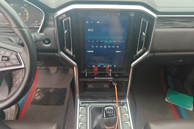 Used JAC Group Hantoo 2021 2.0T Commercial Version Manual Diesel 4x4 Elite Trim with Dual HFC4DB2-2E Audio And AC Panel