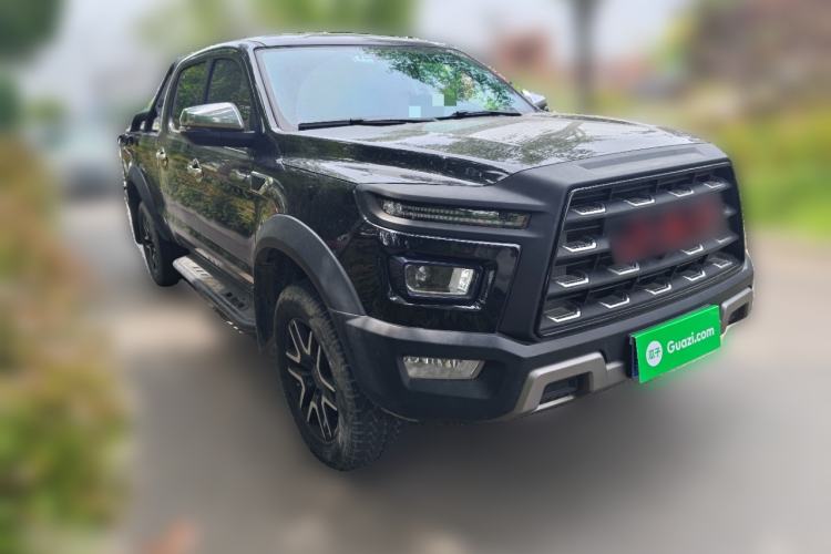 Used JAC Group Hantoo 2021 2.5T Commercial Version Manual Diesel Two-Wheel Drive Elite Plus – Big Double Cabin JE4D25Q6B Front Right 45 Deg