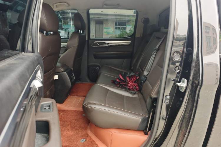 Used JAC Group Hantoo 2021 2.0T Commercial Version Manual Diesel 4x4 Elite Large Double Cabin HFC4DB2-2E Left Rear Seat