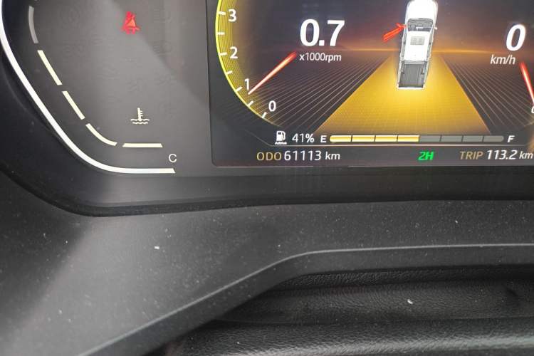 Used JAC Group Hantoo 2021 2.0T Commercial Version Manual Diesel 4x4 Elite Trim with Dual HFC4DB2-2E Odometer Close Up