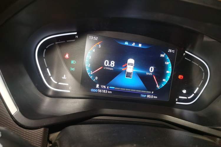 Used JAC Group Hantoo 2021 2.0T Commercial Version Manual Diesel Two-Wheel Drive Elite Large Double Cabin HFC4DB2-2E Instrument Cluster