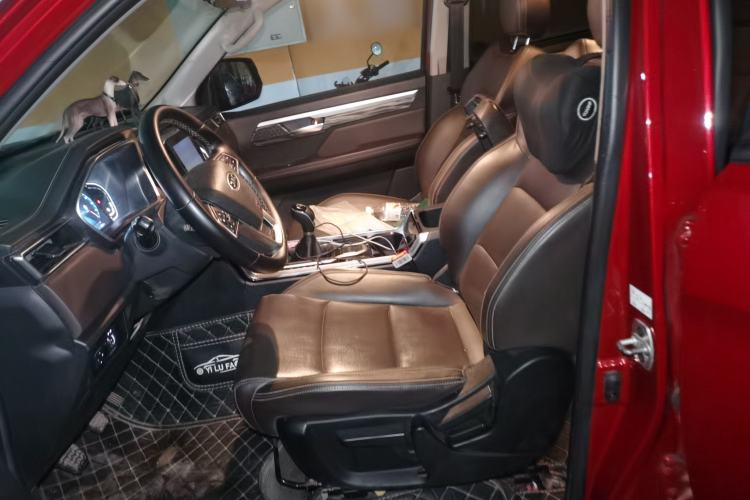 Used JAC Group Hantoo 2021 2.0T Commercial Version Manual Diesel Two-Wheel Drive Elite Large Double Cabin HFC4DB2-2E Left Front Seat