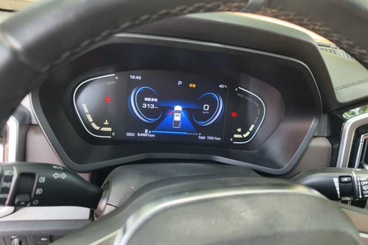 Used JAC Group Hantoo 2023 2.0T Automatic Diesel Two-Wheel Drive Elite Plus Double Cab Instrument Cluster